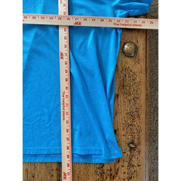 Oakley Mens Blue Hydrolix Polo Shirt Tailored Fit XL short sleeve collared - Picture 5 of 5